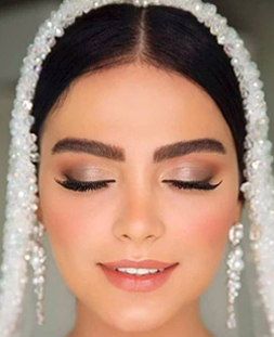 میکاپ عروس  در سالن زیبایی مشهد 